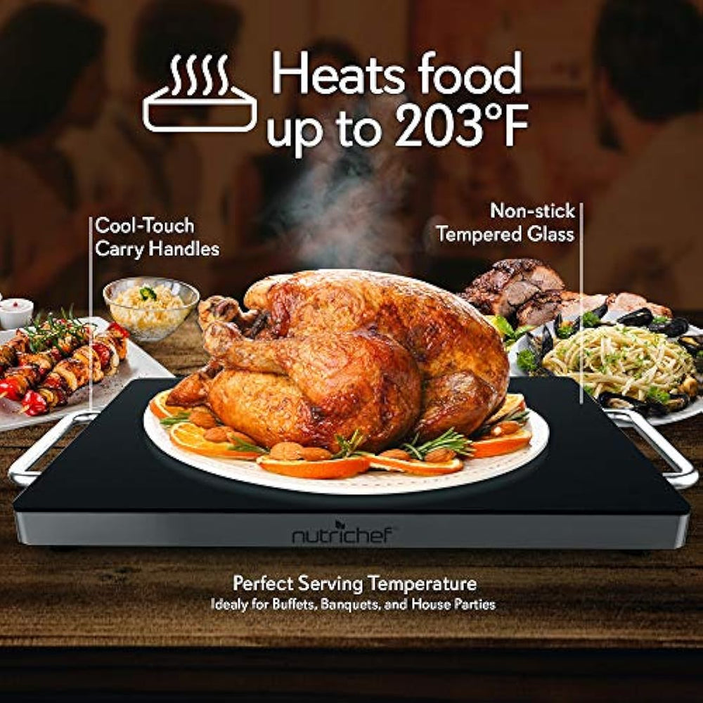 Bandeja de calentamiento electrica NUTRICHEF PKWTR30
