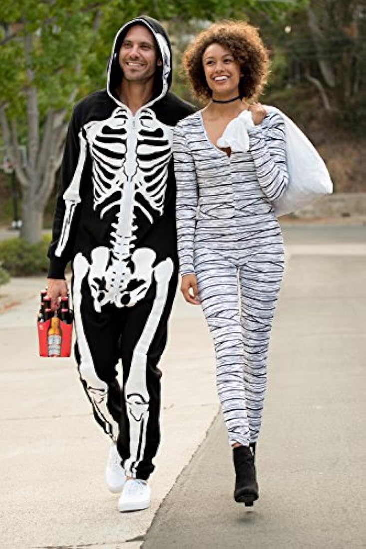 Mono de esqueleto para hombre disfraz de esqueleto