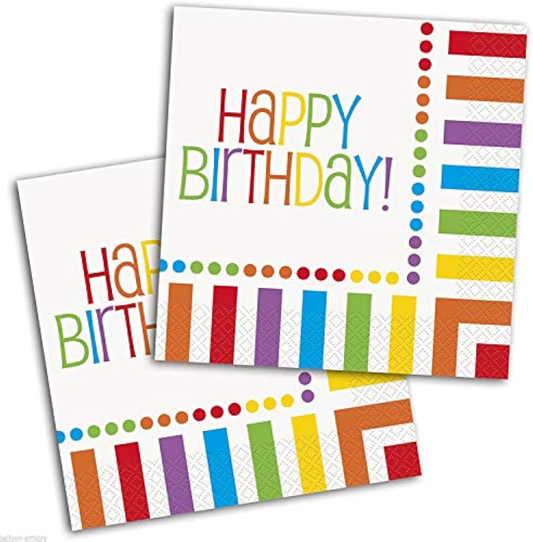 Servilletas para almuerzo, Multicolor