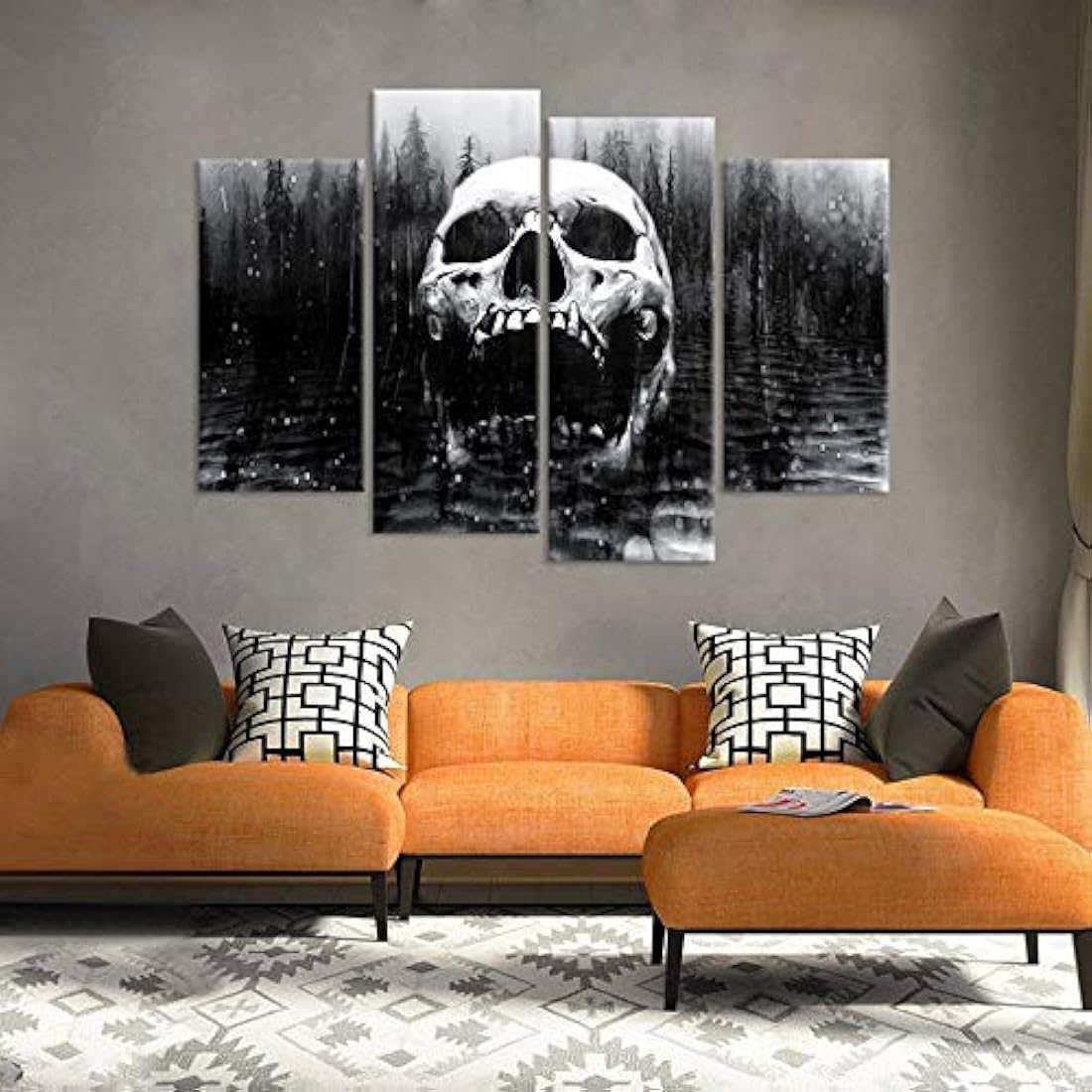 Cuadro decorativo de pared, listo para colgar