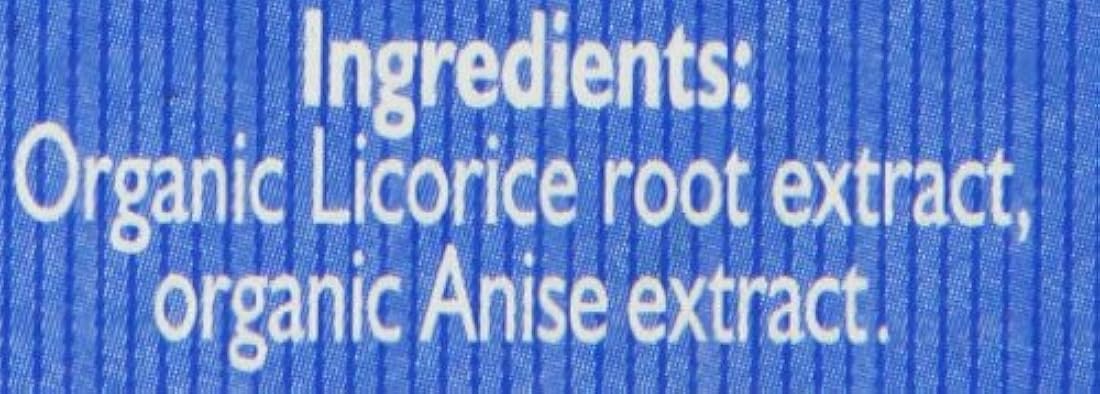 Zagarese Licorice 100% orgánico con anís
