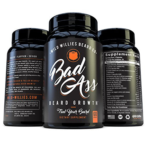 Vitaminas para el crecimiento de la barba para hombres