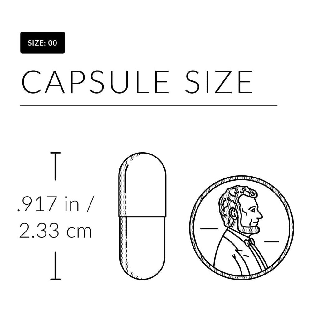 Suplemento de citrato de magnesio 833 mg 200 cápsulas