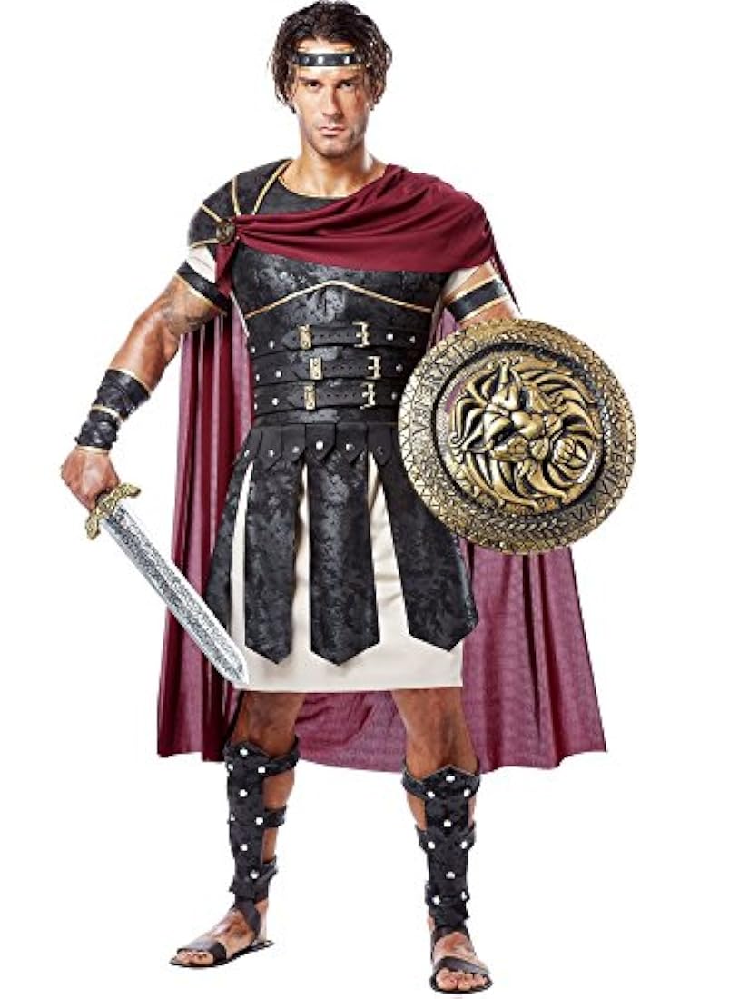 Disfraz California Costumbes de guerrero romano valiente