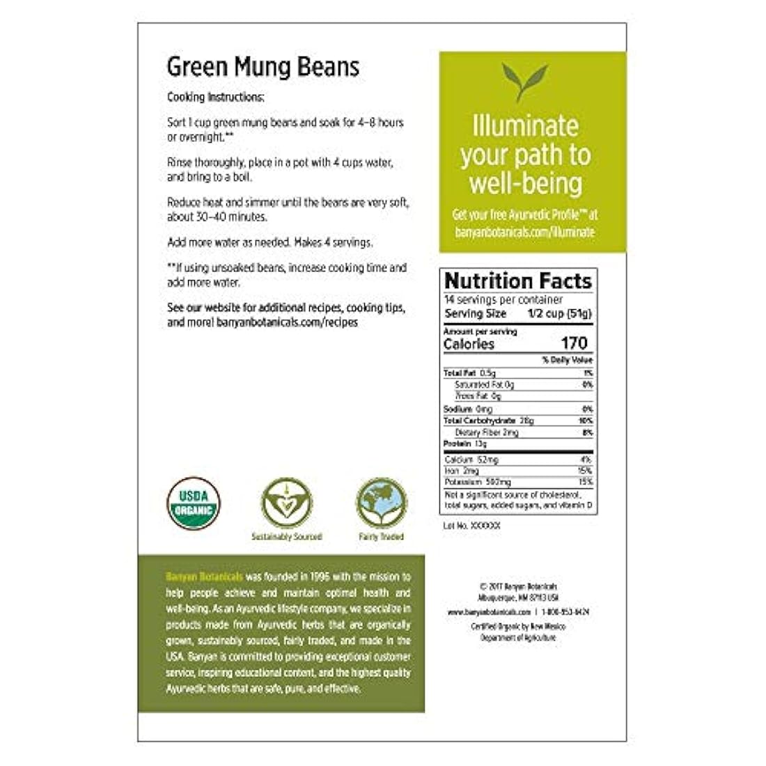 Judías verdes de Mung