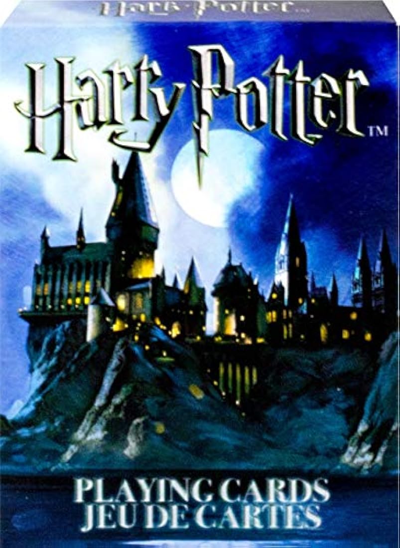 Baraja de cartas de Harry Potter, individual, multicolor