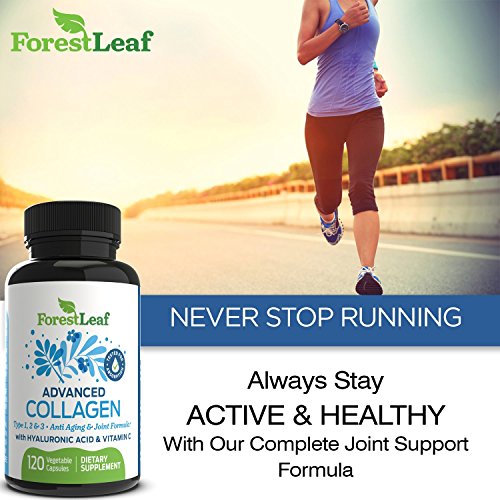 Suplemento avanzado de colágeno, tipo 1, 2 y 3