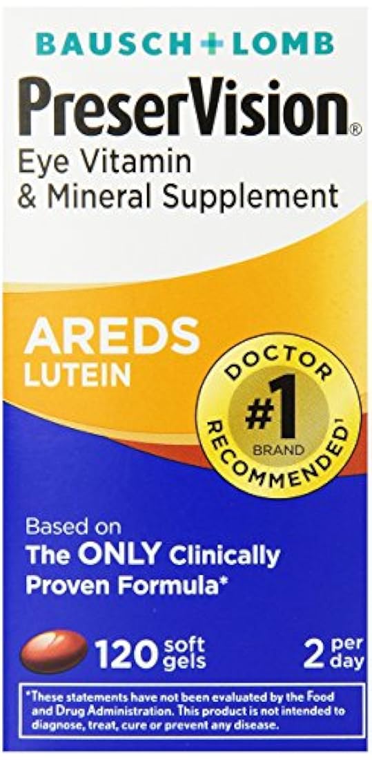 PreserVision AREDS Lutein Eye Vitamina & Mineral Suplemento