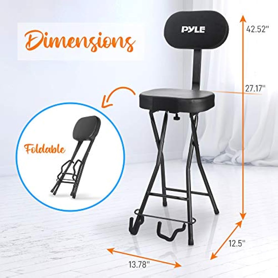 Soporte Asiento acolchado respaldo PYLE-PRO - PYG60
