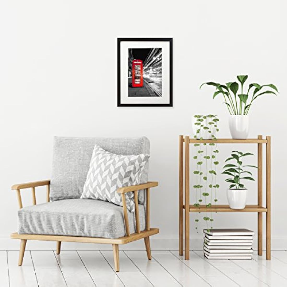 Marco amplio de 11x14 para fotos de 8x10 con alfombrilla