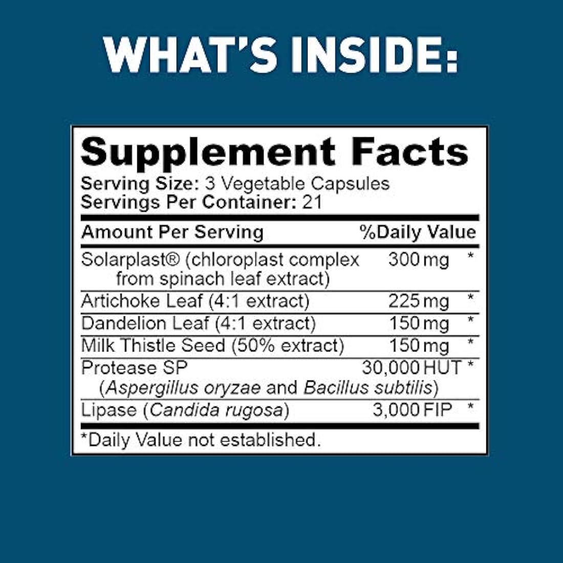 Alivio para el hígado Dr. Tobias. Pastillas limpiadoras