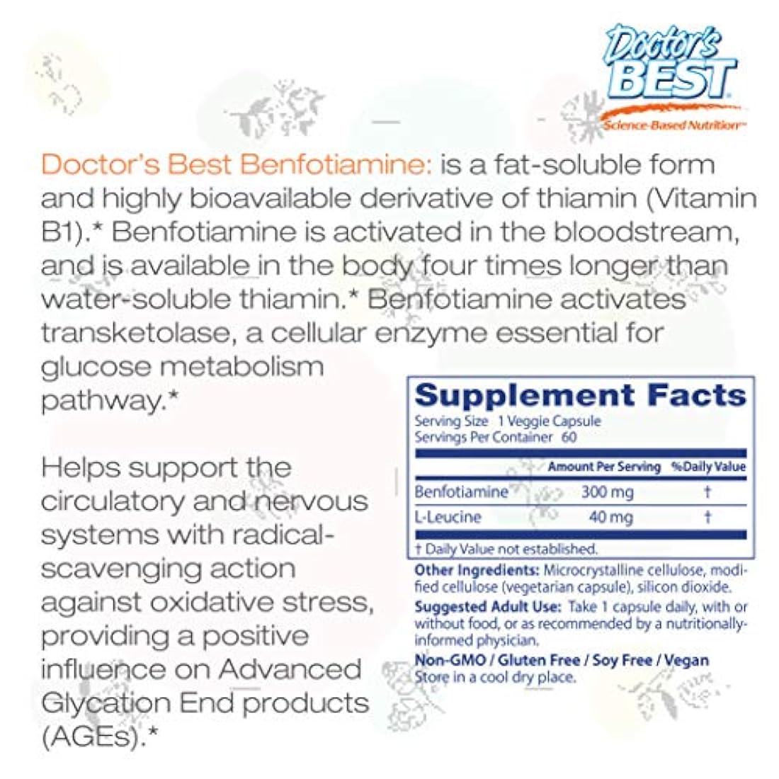 Suplemento Doctor's Best (DRB-00270)