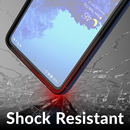 Crave Dual Guard - Funda para Samsung Galaxy A53, protección a prueba de golpes, doble capa para Samsung Galaxy A53 5G, color azul marino