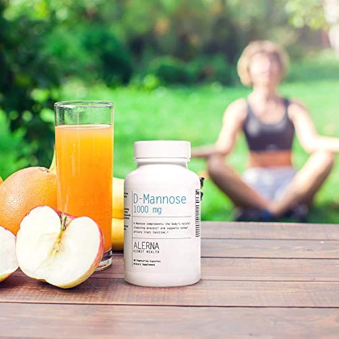 D-Manosa (1000mg), con concentrado de arándano y escaramujo