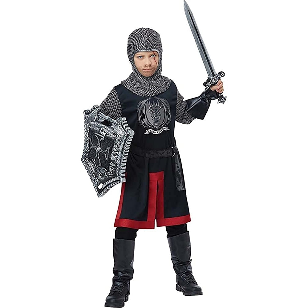 Disfraz infantil de Dragon Knight para niños talla L