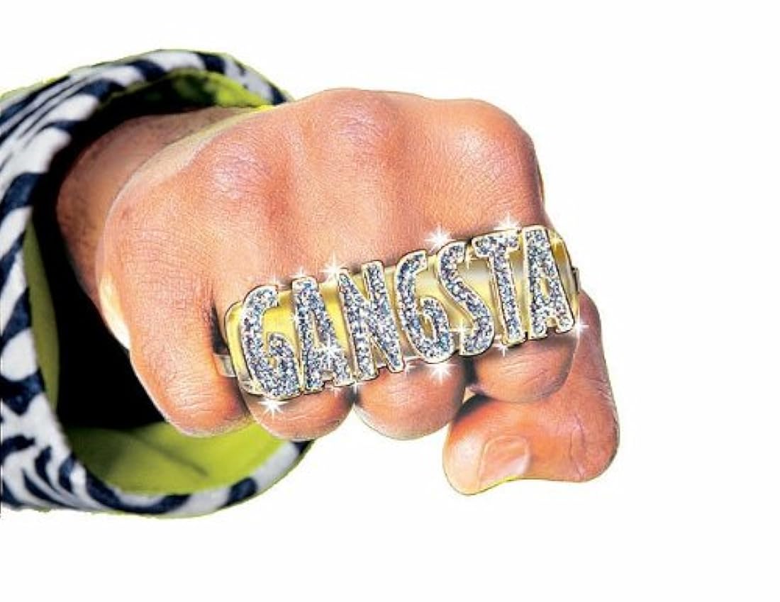 Disfraz de anillo de gangsta