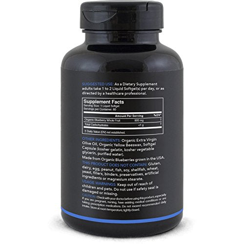 Embalado con antioxidantes y fitonutrientes suplementos