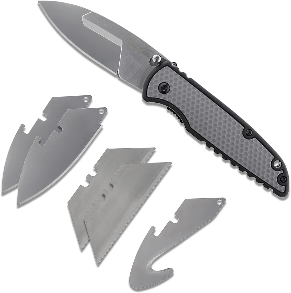 Cuchillo plegable de hoja reemplazable