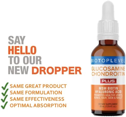 BIOTOPLEVEL Glucosamina líquida condroitina