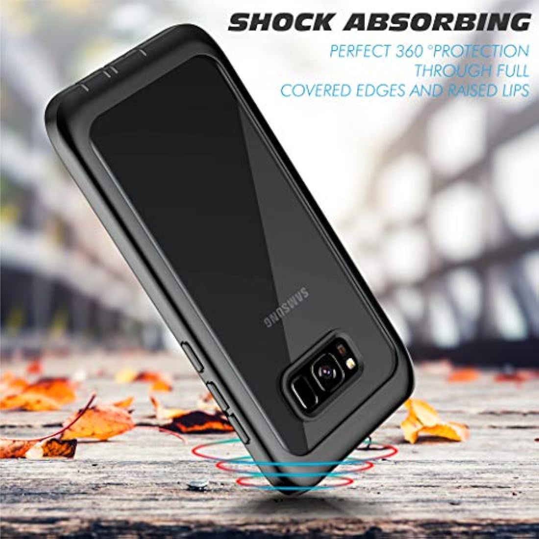 Funda protectora para Samsung Galaxy S8. Marca Pakoyi.