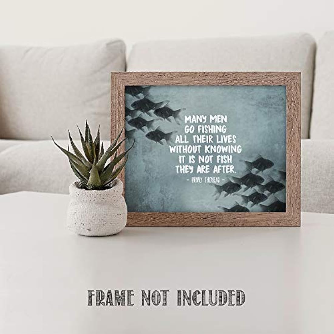 Arte inspirador de la pared impresión sin marco de 11 x 14