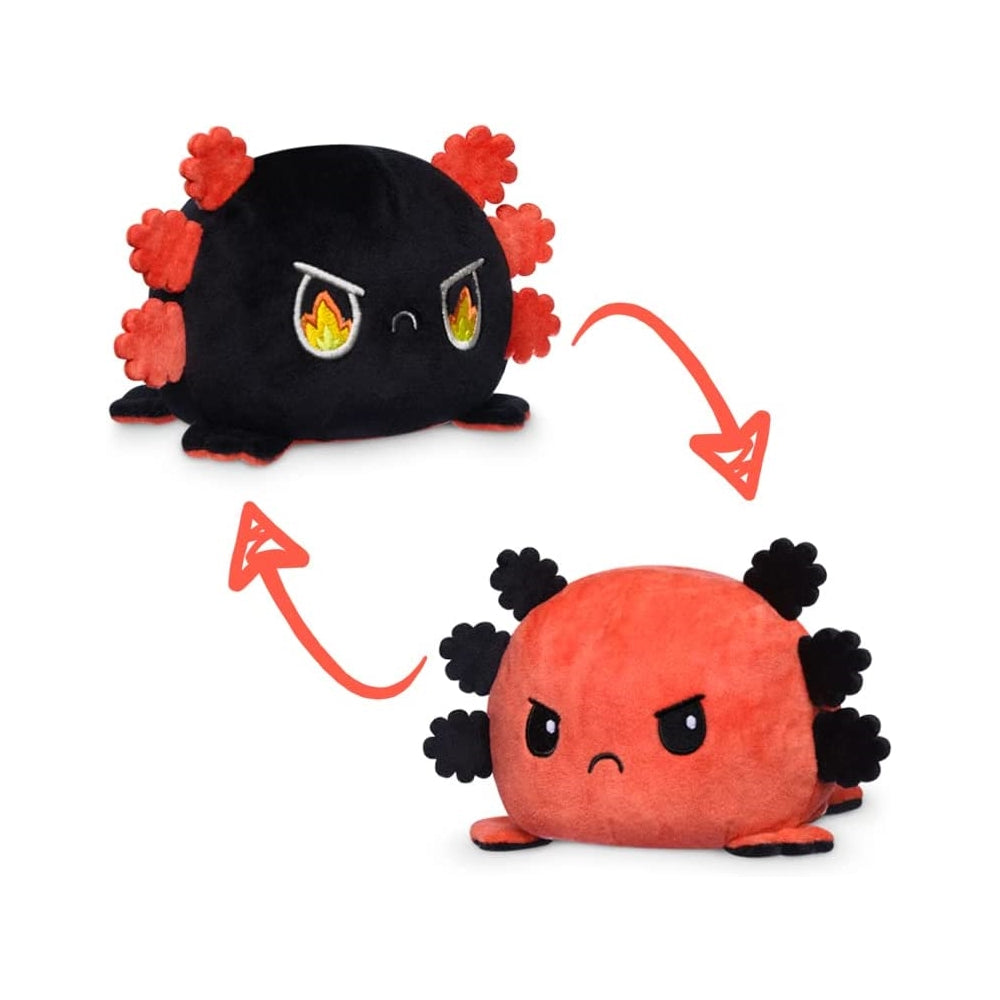 Peluche reversible para aliviar el estrés rojo