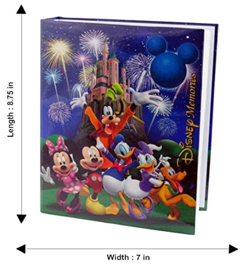 Álbum de fotos con diseño de Mickey Mouse & Friends azul