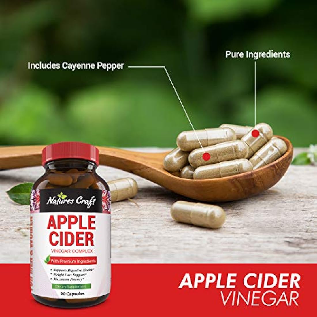 Suplemento de perdida de peso - 1500 MG - 90 tabletas