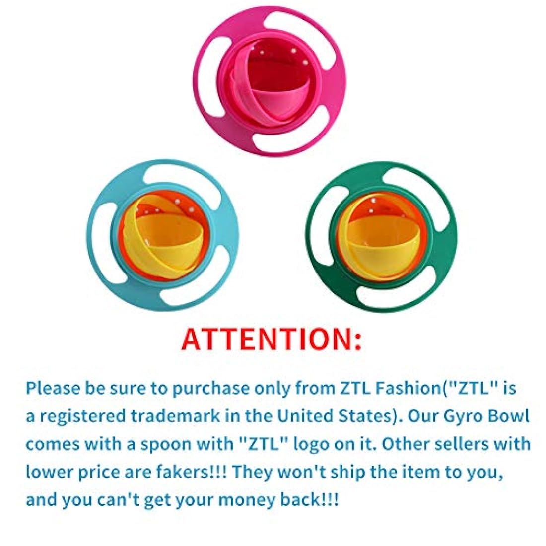 envase giratorio resistente a derrames para niños