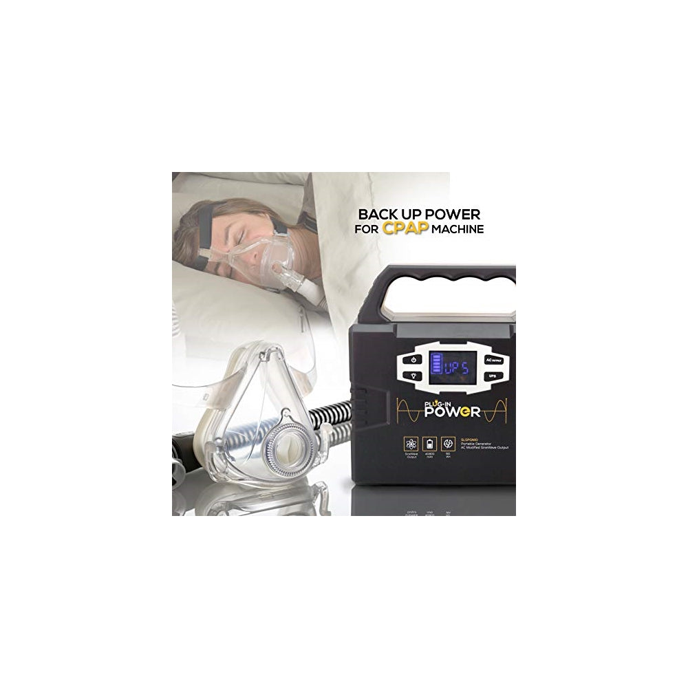 Generador portátil de energía de 150 Wh SERENELIFE SLSPGN10