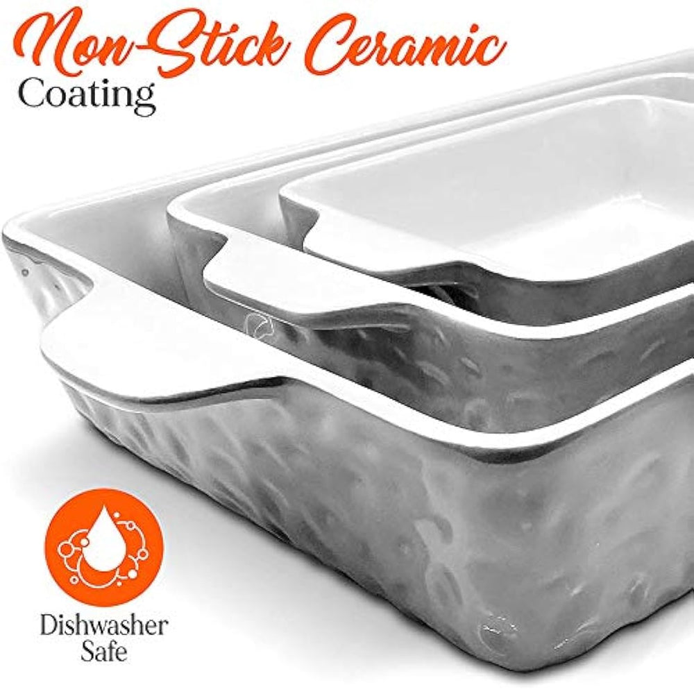 Bandejas antiadherentes 3 piezas NUTRICHEF NCCRE76