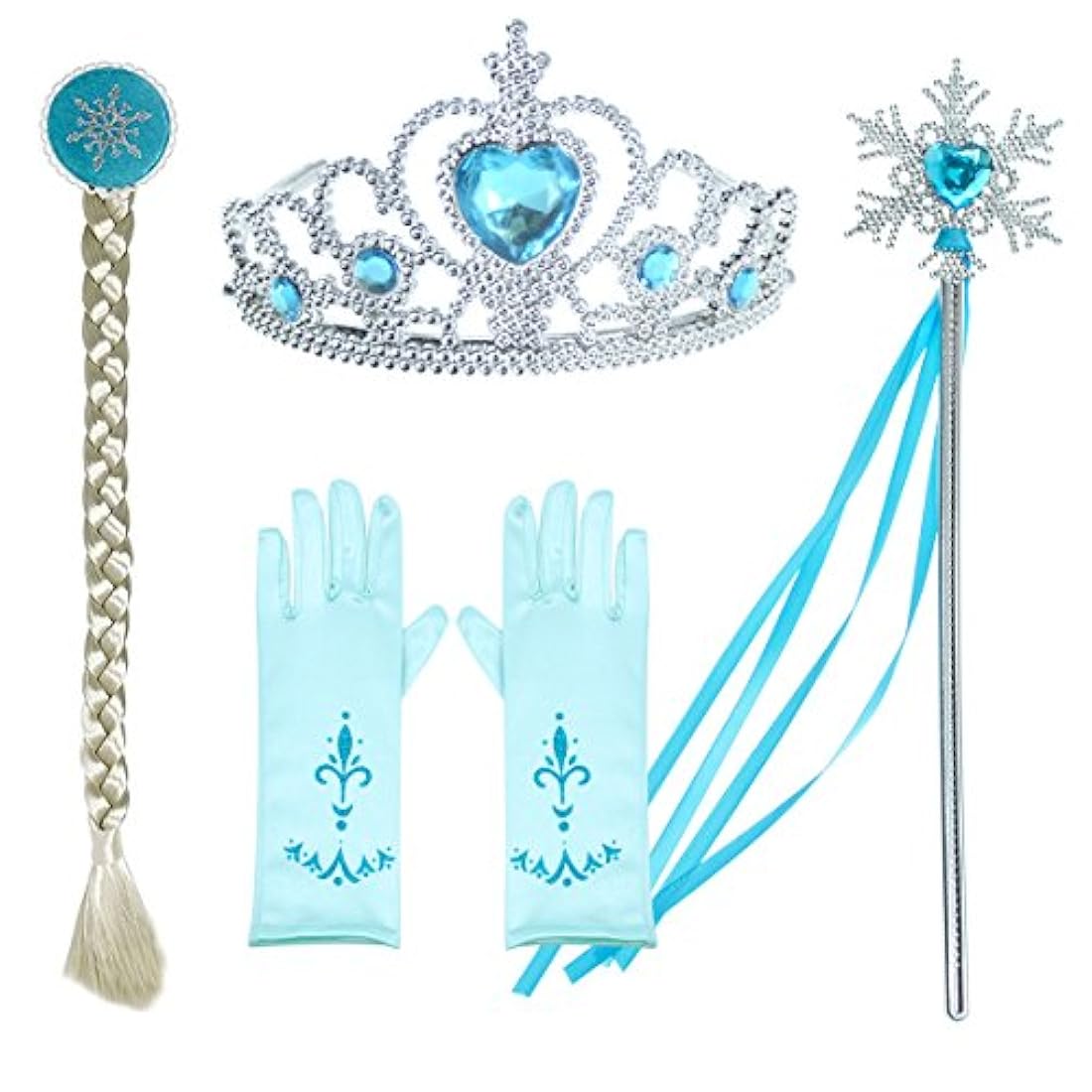 Disfraz de princesa para fiesta de cumpleaños o Navidad