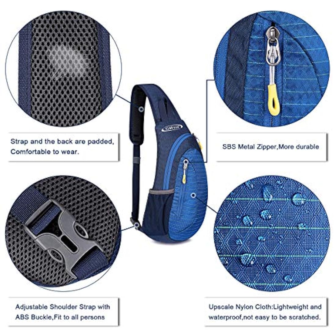 Mochila Pequeña Cruz Cuerpo