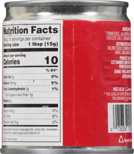 Salsa Casera La Costeña, Estilo Mexicano, 7.7 Oz