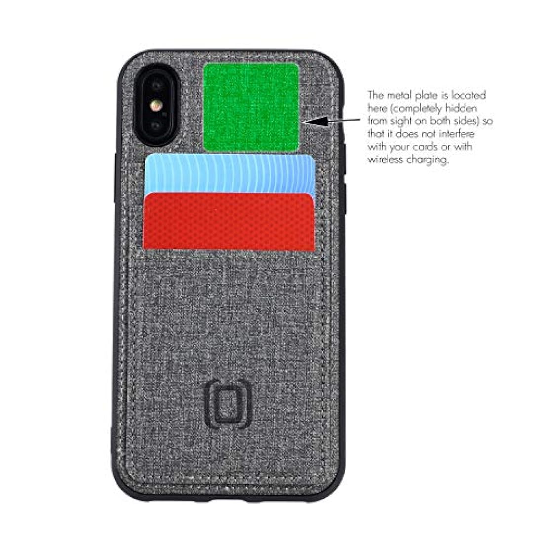 Dockem Luxe M2T - Funda tipo cartera para iPhone X/XS