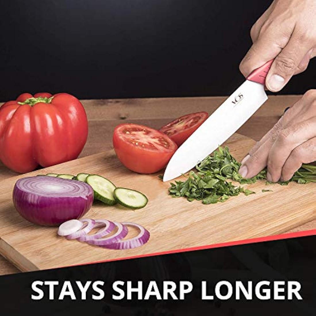 Cuchillo de cerámica Set – 6 pcs Chef Cuchillos de Cocina