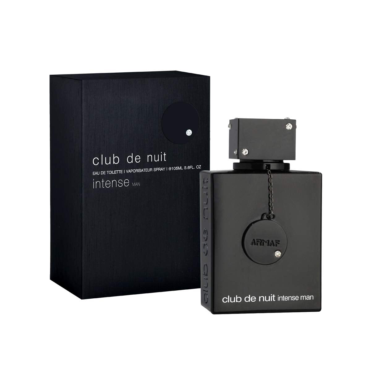 Eau de Toilette Intenso y Picante Amaderado Club De Nuit Intense Man