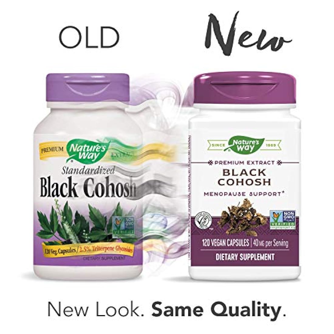 Nature's Way Negro Cohosh Raíz, 15353, 120, 1