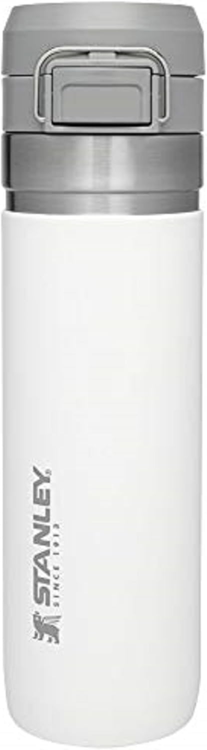 Botella de agua con tapa a botón, aislada y a prueba de fugas