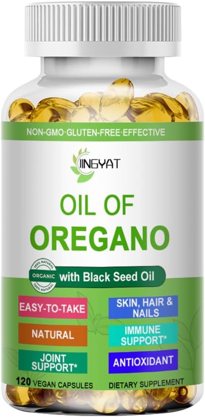 Aceite de orégano en softgels Organics, 120 cápsulas