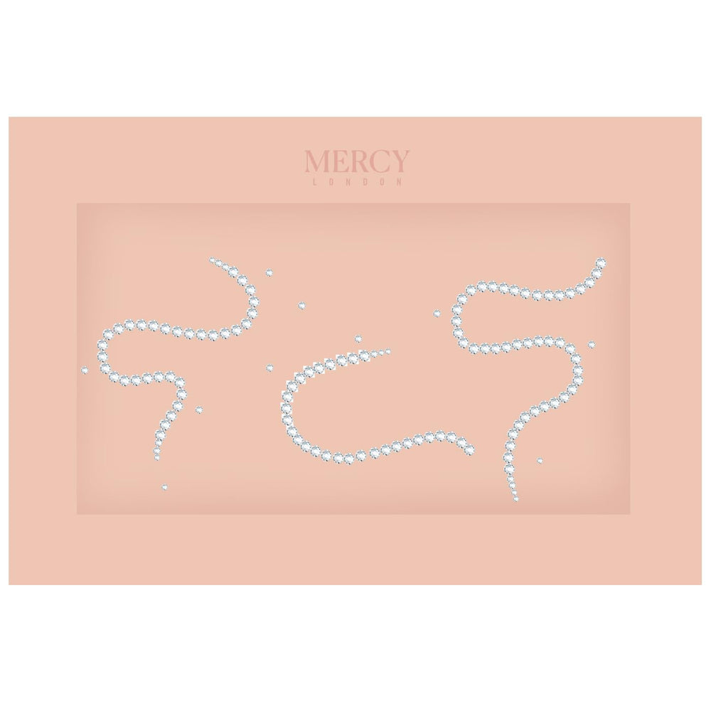 Joyas Faciales Crystal Cascade ✮ Mercy London Stickers Brillantes