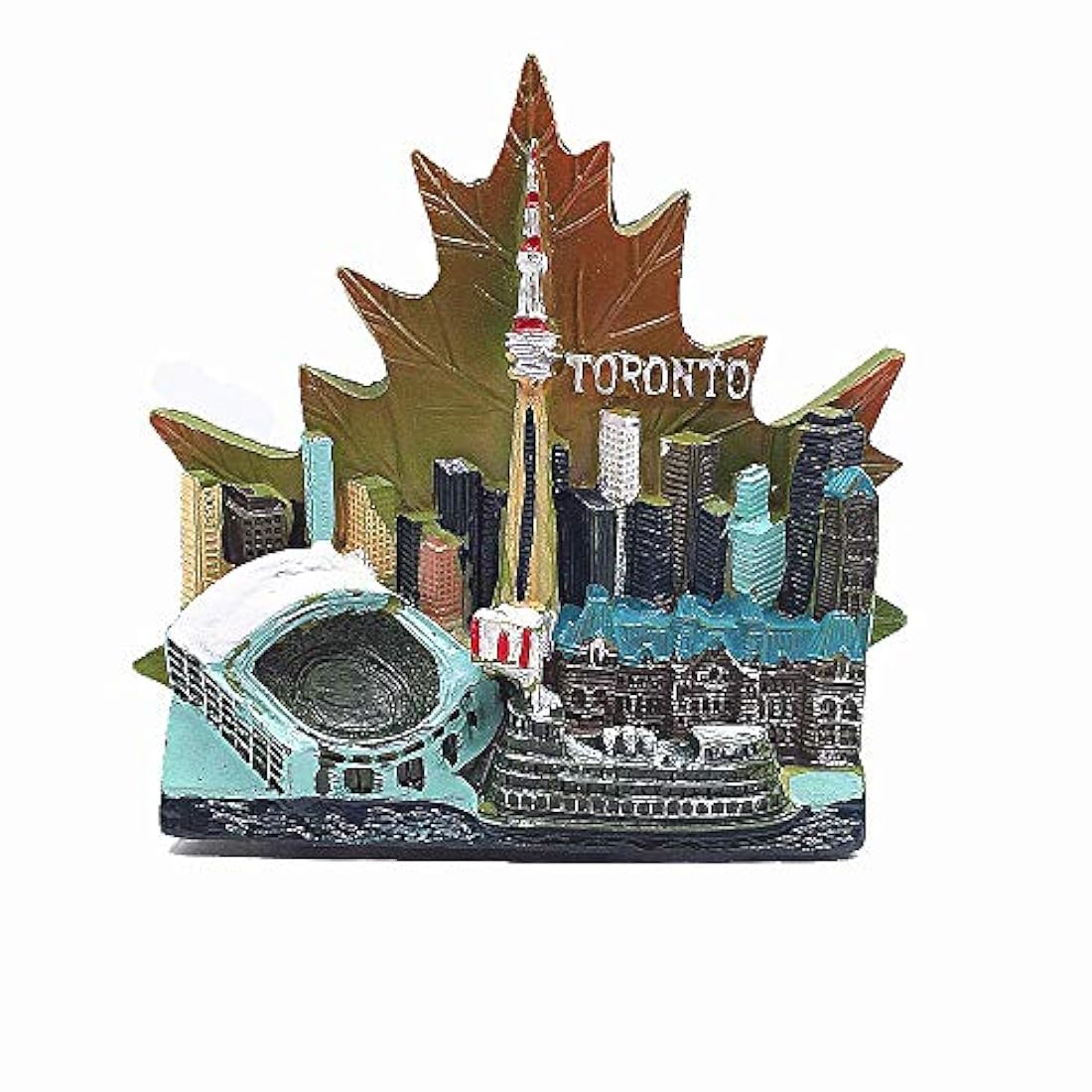 Imán de nevera 3D de Toronto Canadá