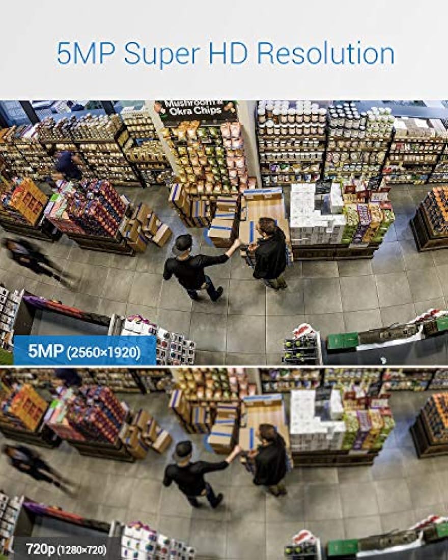 Cámaras de seguridad H.265+ DVR (8unidades)