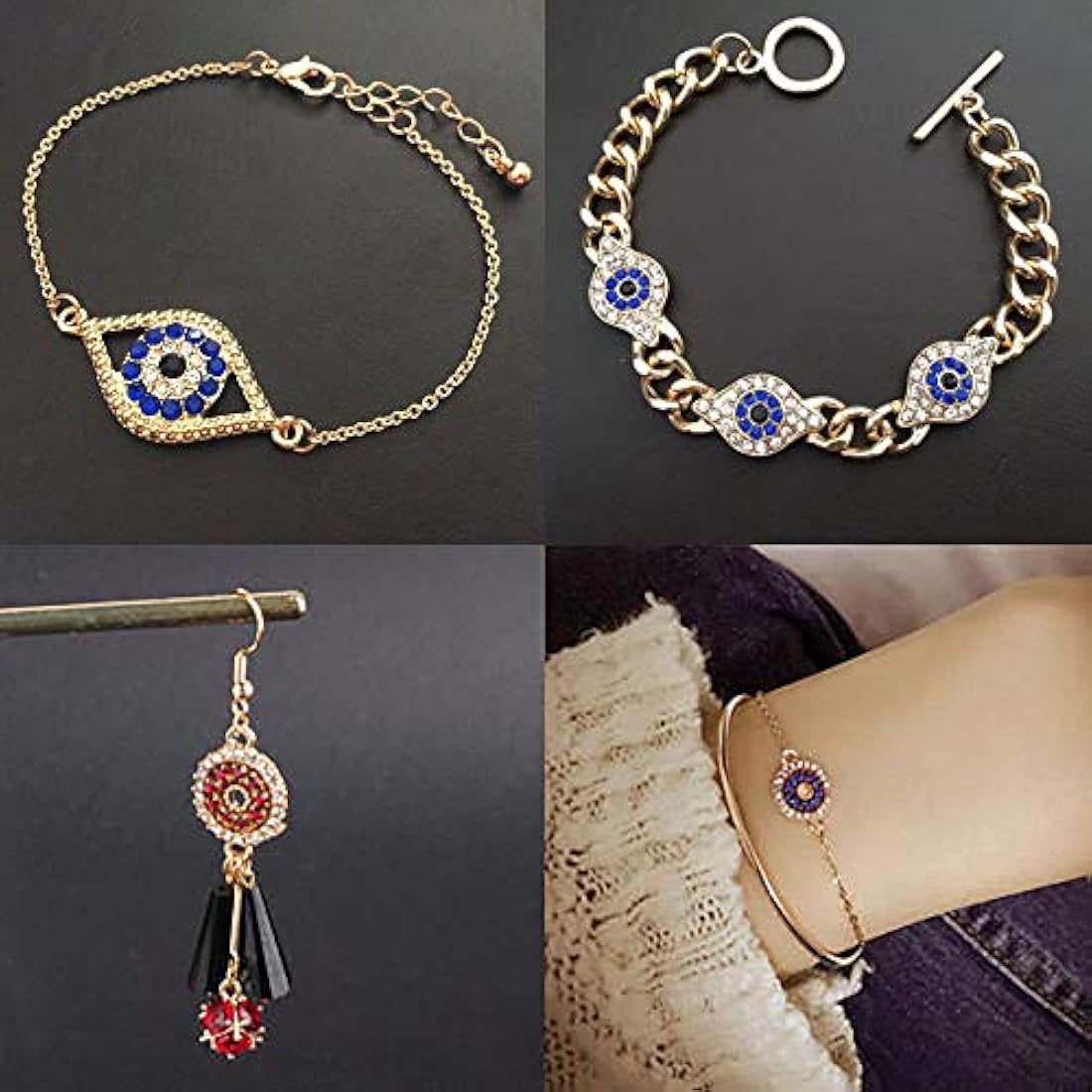 Dijes y Medallas - 35 piezas de aleación de estilo mixto