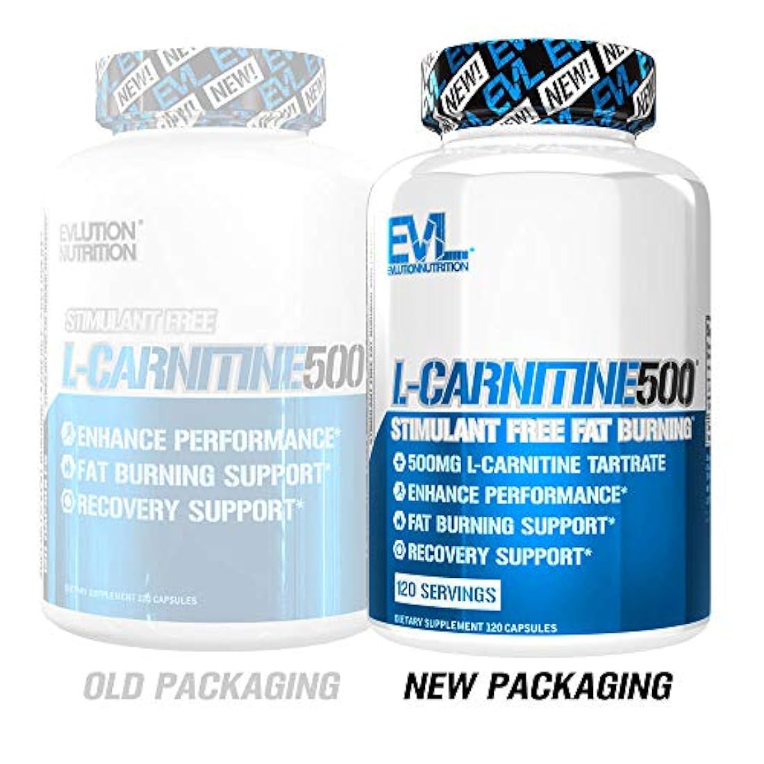 Evlution Nutrition Carnitina500 500 mg de L-carnitina