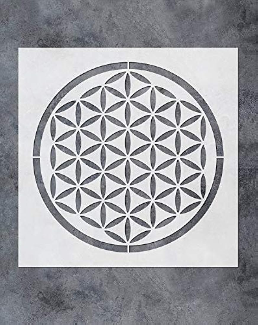 GSS Designs Flower of Life Stencil para Crystal Grid Art