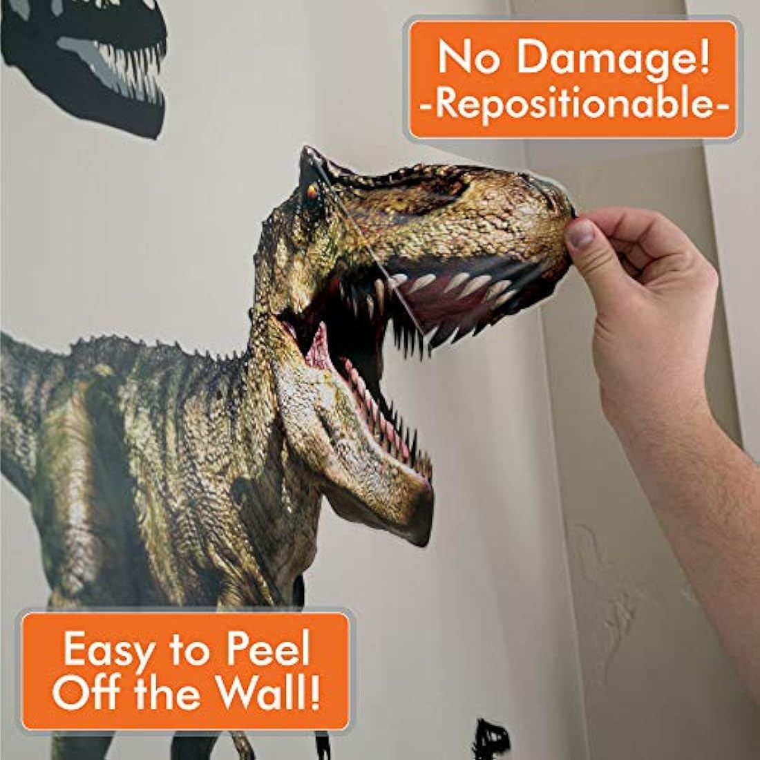 Decalcomania LLC - Adhesivo de pared de la serie Deluxe