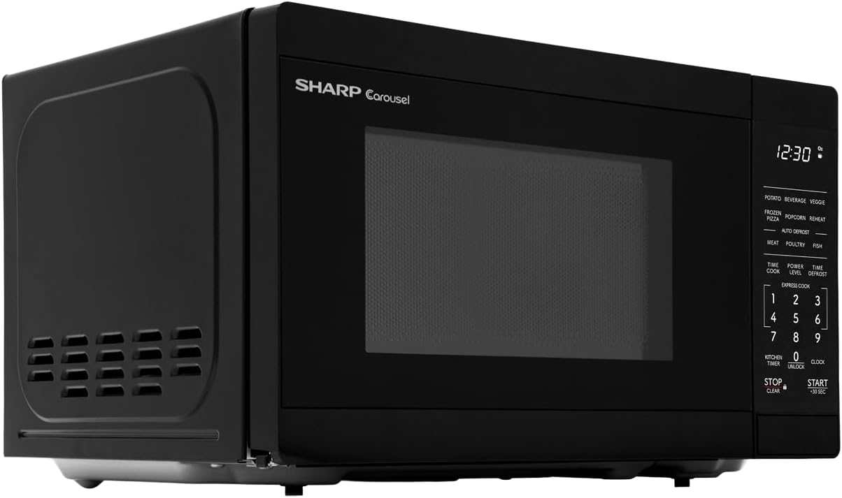 Horno Microondas SHARP 0.7 CuFt 700W con Turntable SMC0760KB