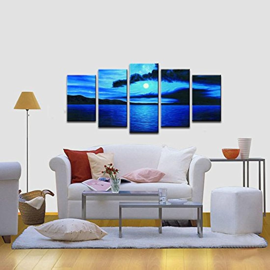 Wieco Art – Lienzo decorativo para pared, diseño moderno