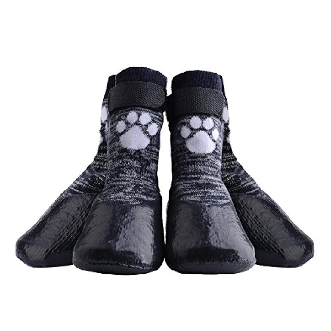 Calcetines para perros antideslizantes con correas